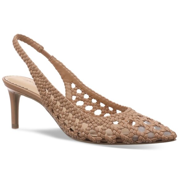 NWT On 34th Women's Monikaa Pointed-Toe Pumps - Walnut Woven - Picture 7 of 7